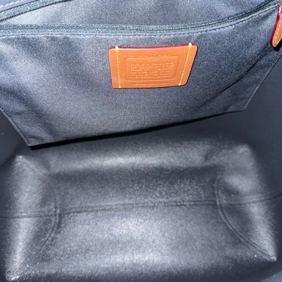 Coach Cherry Print Tote Set - Blue and Pink - Picture 3 of 6